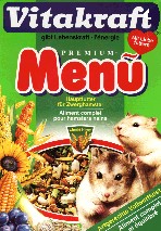La norriture de base pour hamsters nains